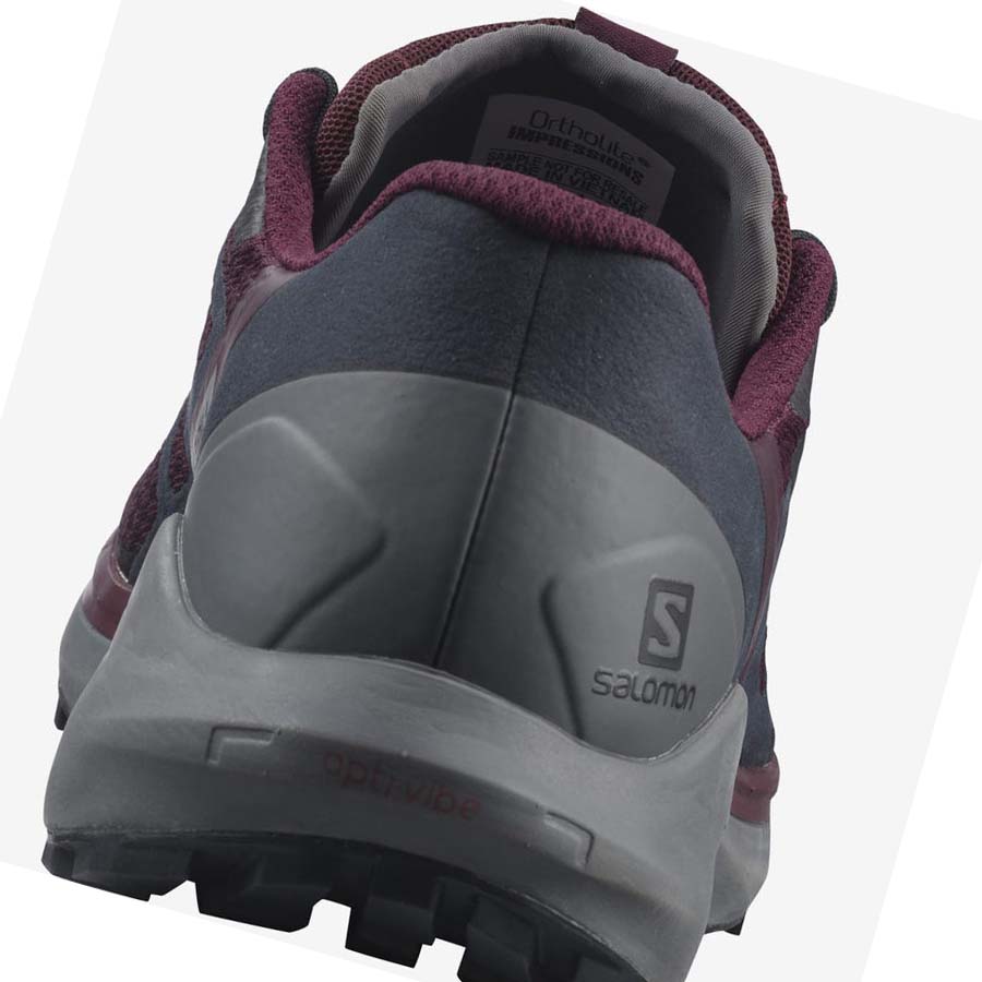 Tenis Para Trail Running Salomon SENSE RIDE 4 Mujer Morados | MX 2749KOR